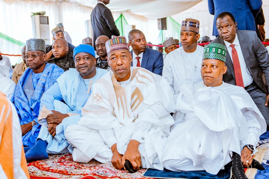Shettima joins Eid-el-Fitr prayers in Maiduguri, reassures on tackling insecurity
