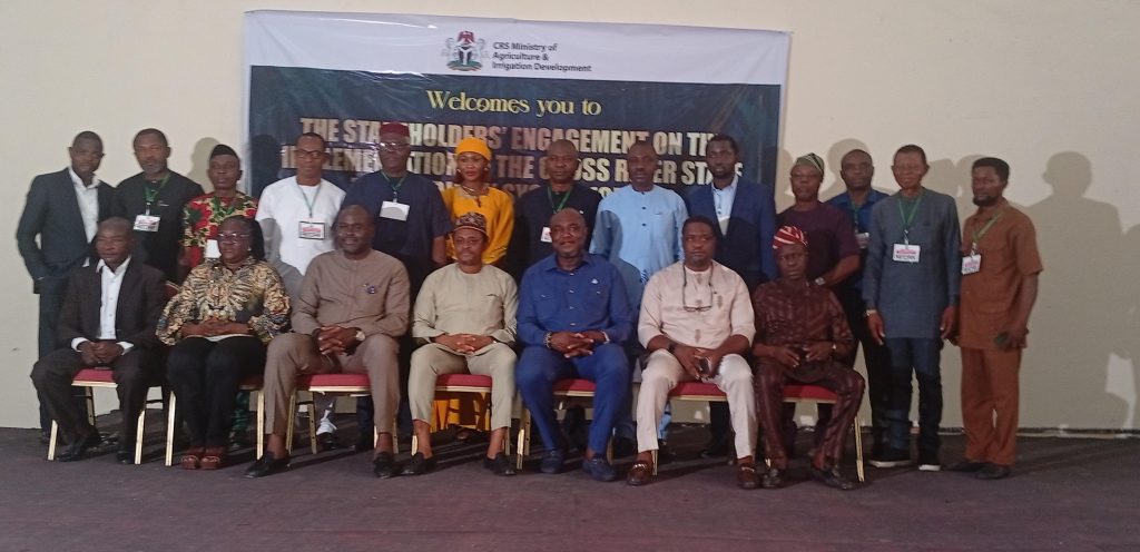 Stakeholders during the engagement on the Cross River State Traceability System