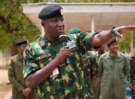 Chief of Army Staff (COAS) Lieutenant General Waidi Shaibu