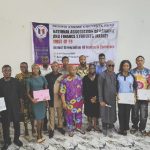 • The Dean, HoD, 1999 Class representatives with the beneficiaries