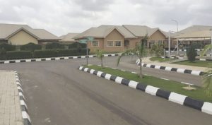 •A housing estate in Abuja