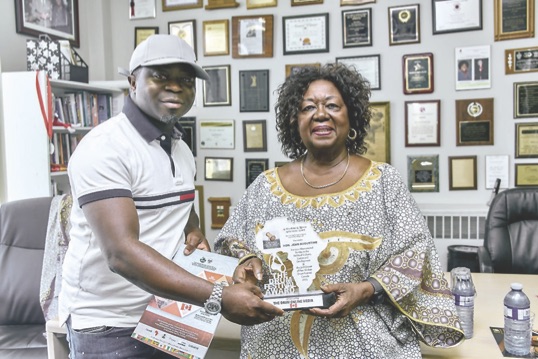 •Honorable Jean Augustine and Akanni