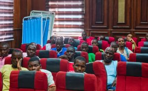 Group of 20 terrorism suspects brought before a judge of the Federal High Court in Abuja on Tuesday, April 7, 2026