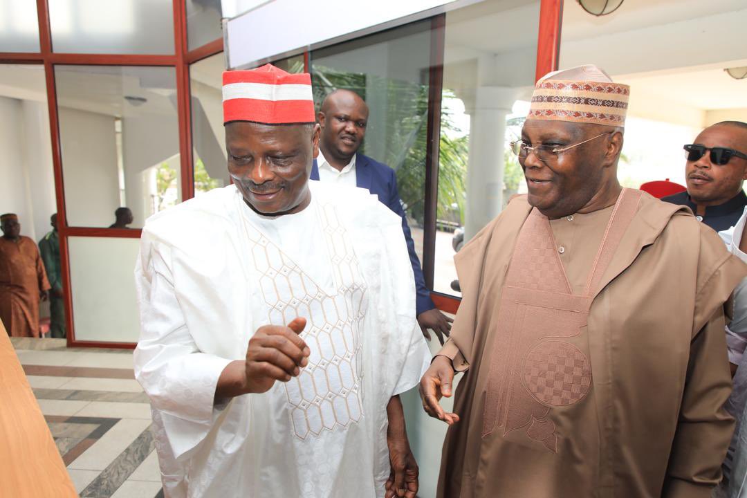 Rabiu Kwankwaso and Atiku Abubakar