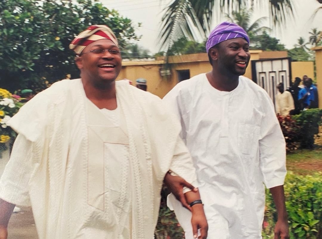 Mike Adenuga and Femi Otedola