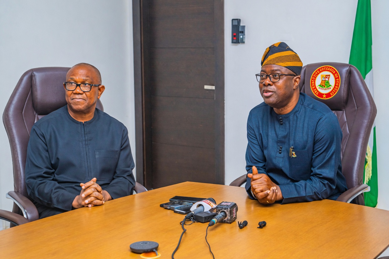 Makinde, Obi hold strategic closed-door talks in Ibadan