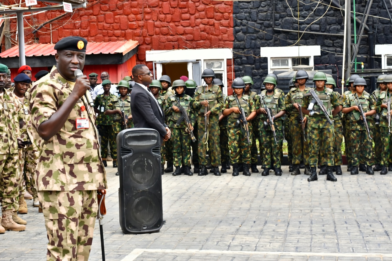 Chief of Army Staff (COAS) Lieutenant General Waidi Shaibu