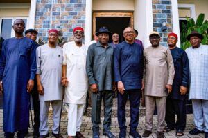 Former President Goodluck Jonathan, former Anambra governor and 2023 Labour Party (LP) presidential candidate, Peter Obi
