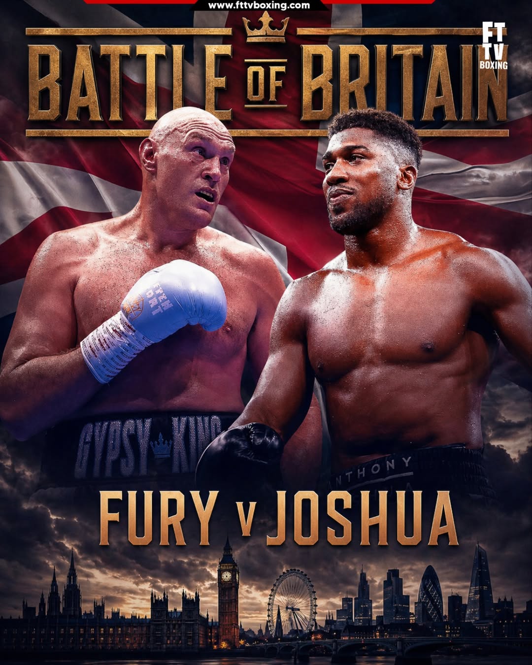 Joshua Signs Deal To Fight Fury July 25 Hearn