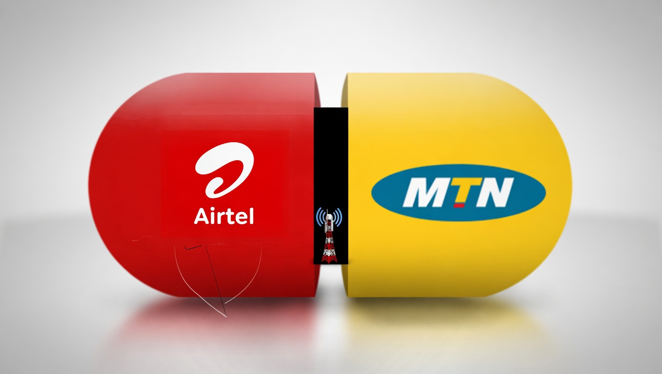 AIRTEL MTN LOGOS