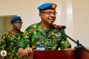 Chief of the Air Staff (CAS) Air Marshal Sunday Aneke