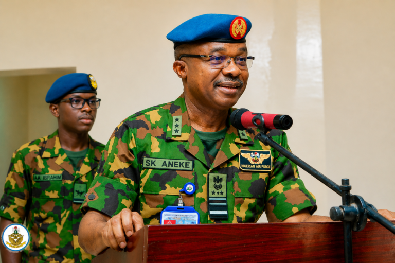 Chief of the Air Staff (CAS) Air Marshal Sunday Aneke