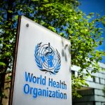 World Health Organization signage