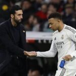 Alvaro Arbeloa and Kylian Mbappe