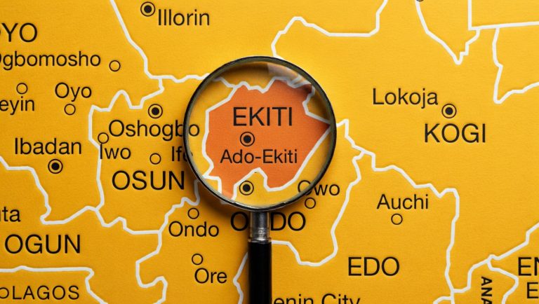 EKITI MAP
