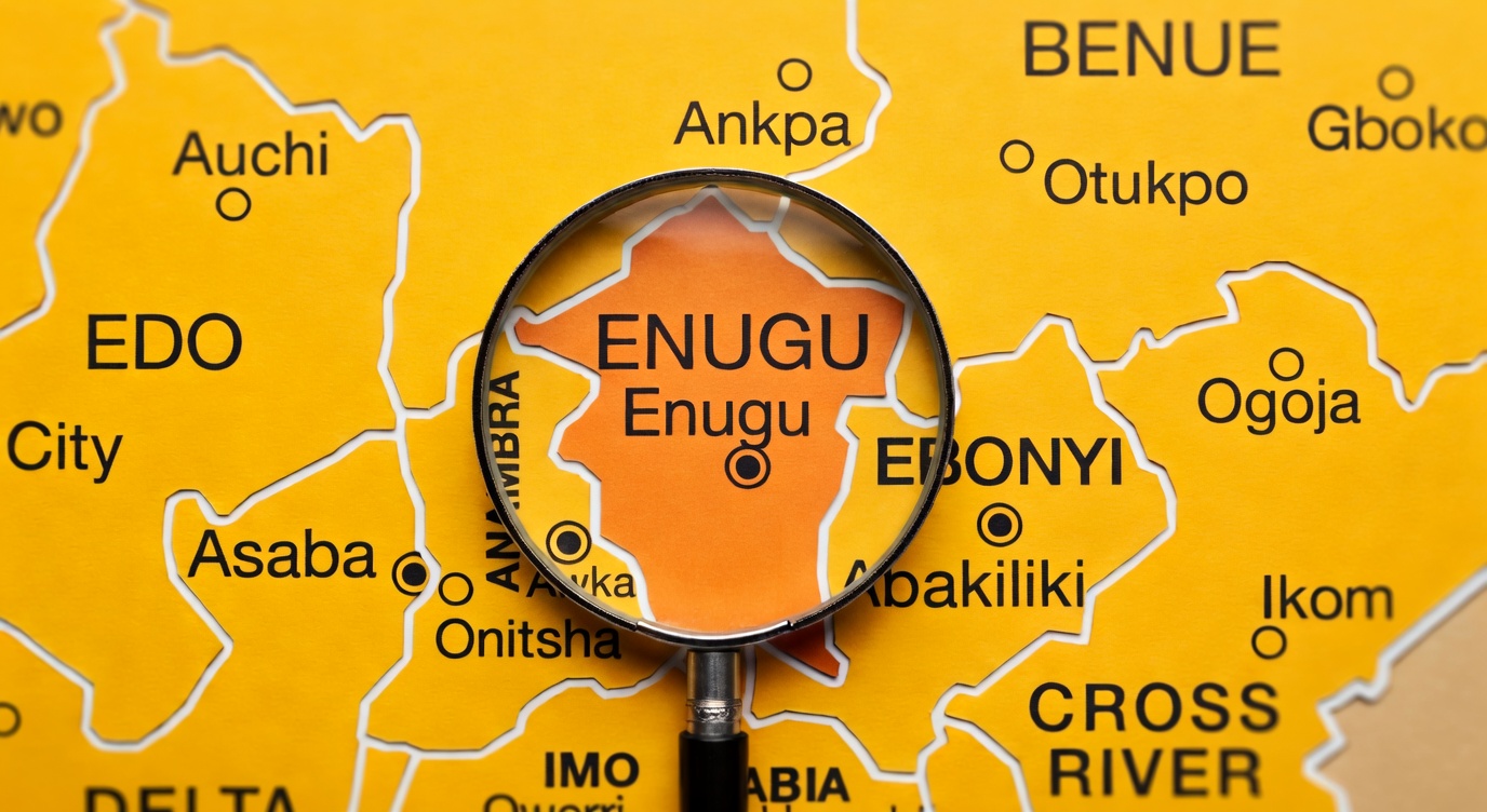 ENUGU MAP – TILT-SHIFT