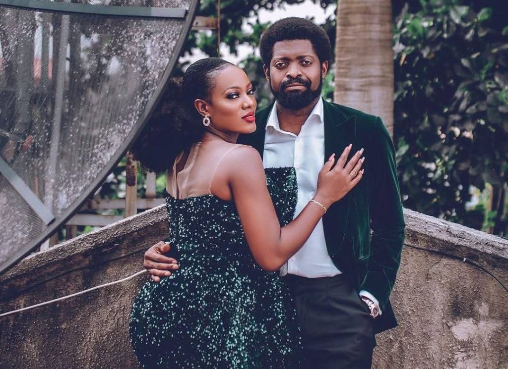 Basketmouth and ex-wife, Elsie
