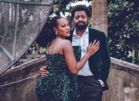 Basketmouth and ex-wife, Elsie