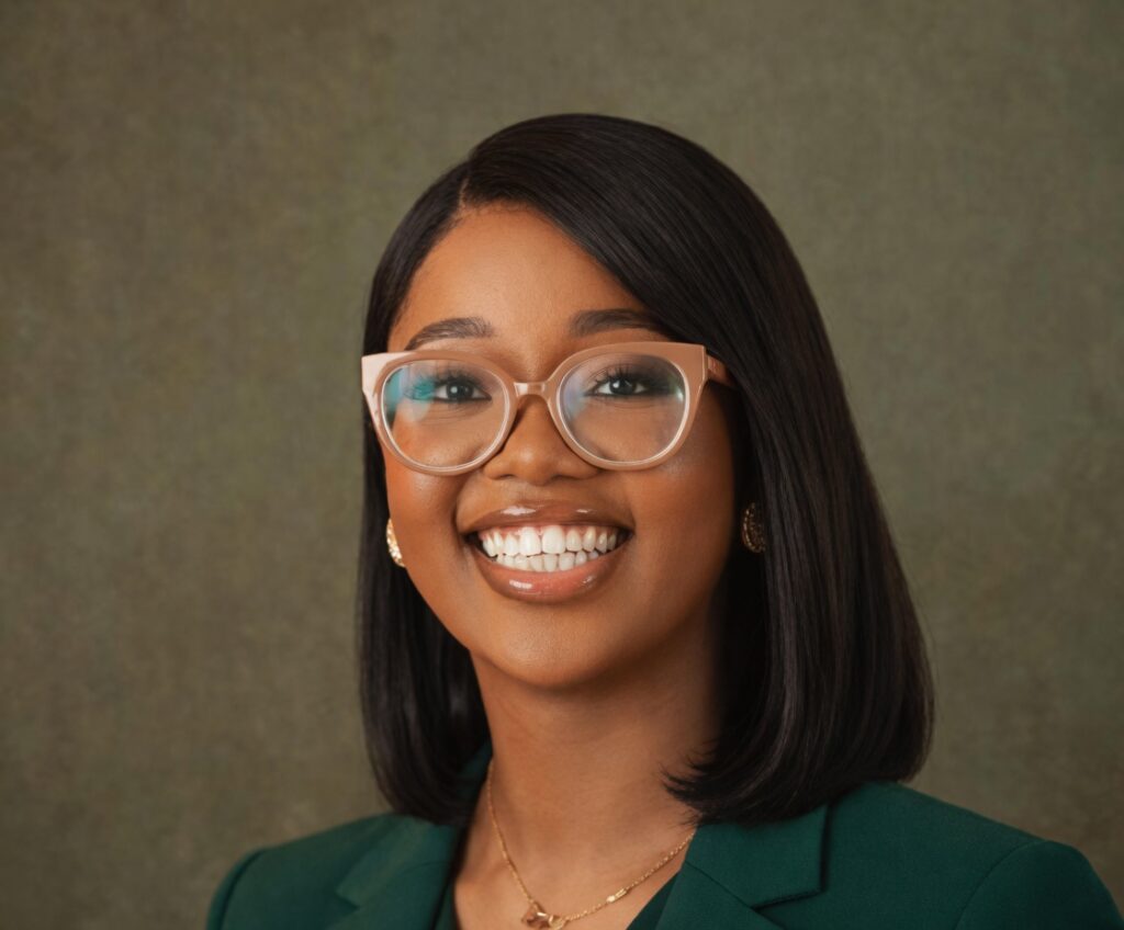 Favour Uche, project manager for Project Green-White-Green