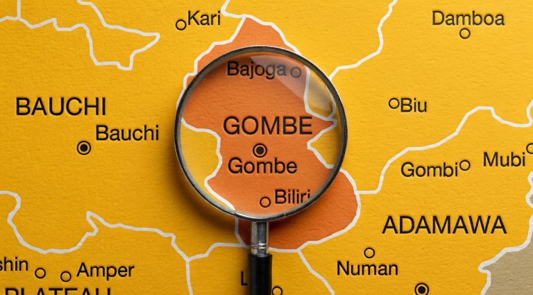 GOMBE MAP