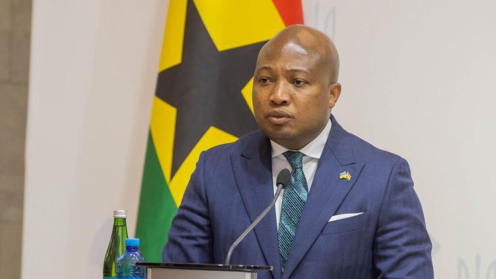 Foreign Minister Samuel Okudzeto Ablakwa