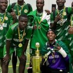Victorious Nigeria’s Handball Team.