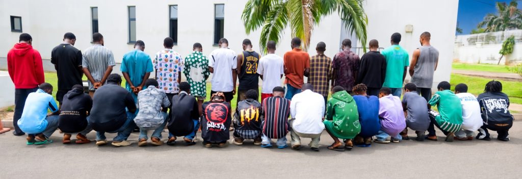 Suspects arrested in EFCC raid of “Yahoo Academy”