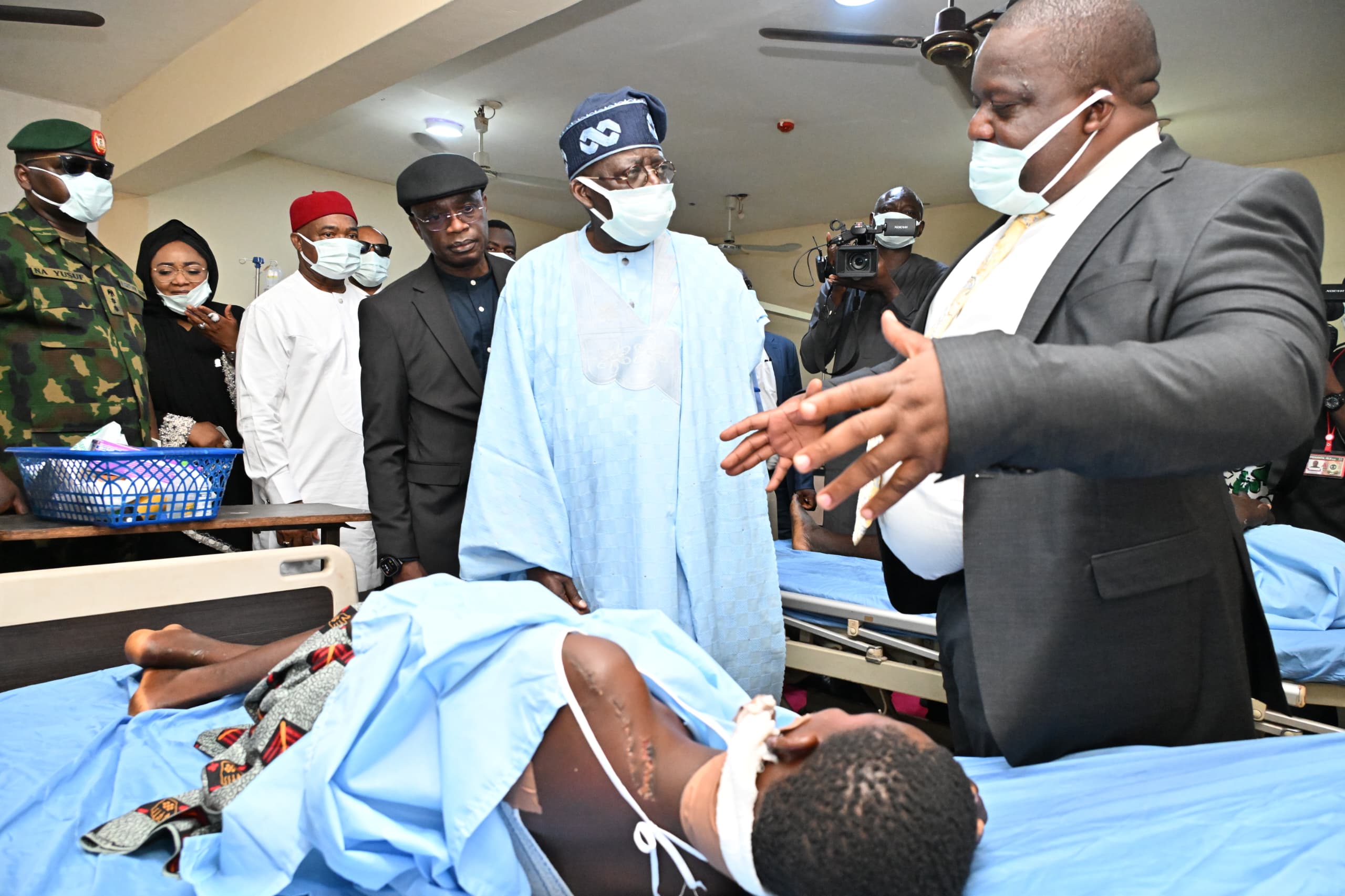 Jos attack Tinubu assures victims of lasting peace