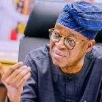 Minister of Marine and Blue Economy Adegboyega Oyetola