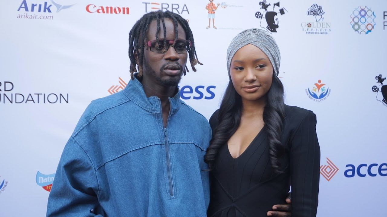 Mr Eazi and Temi Otedola
