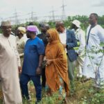 NISO MD/CEO Engr. Abdu Bello Mohammed and his team on site inspection