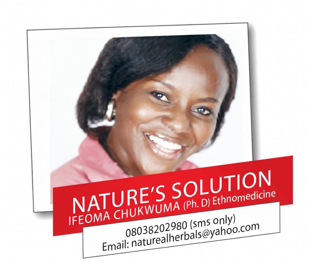 NATURE’S SOLUTION – IFEOMA CHUKWUMA