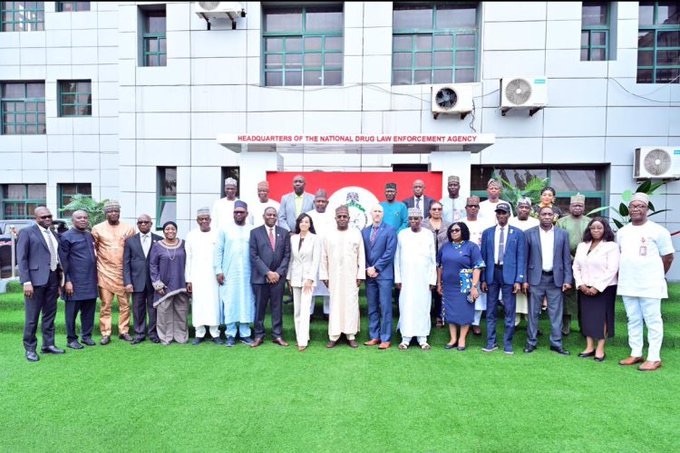 NDLEA officials and US DEA officials bilateral strategic counter-narcotics workshop. Photo credit- NDLEA