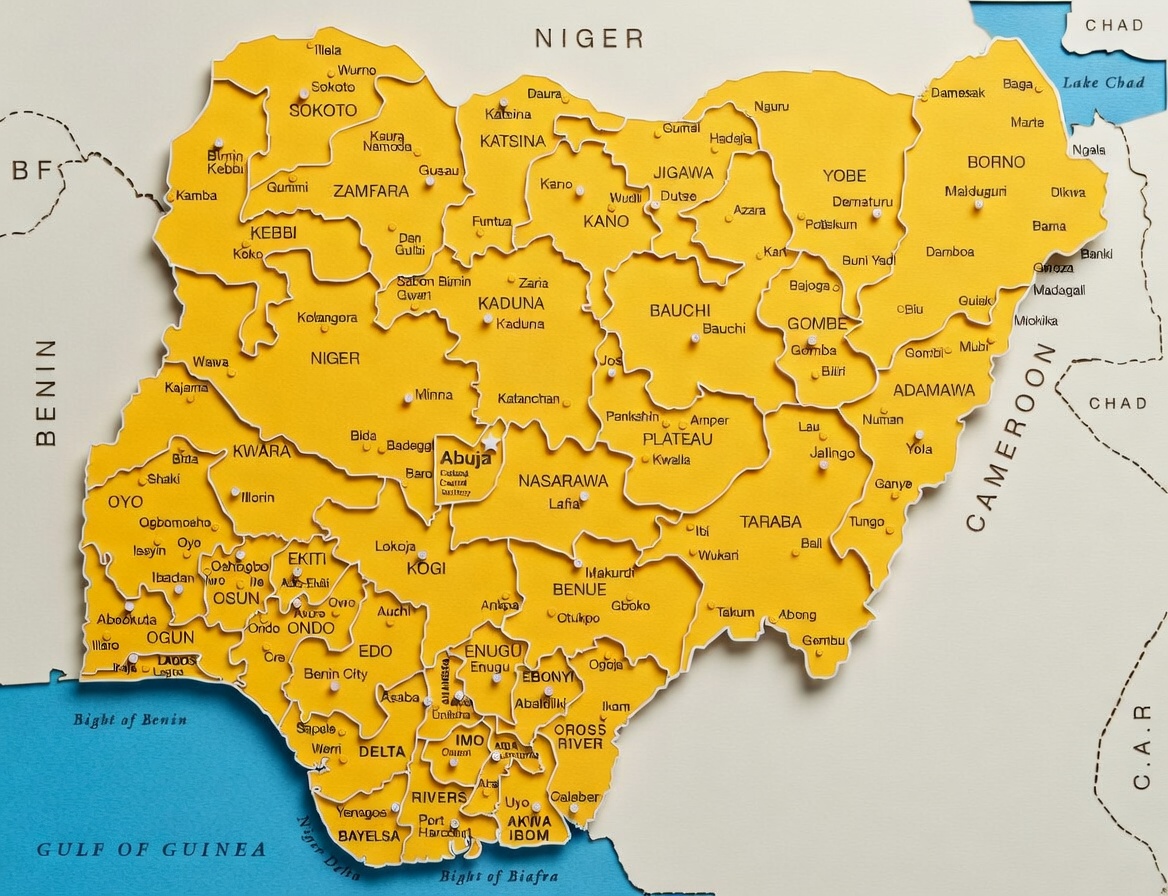 NIGERIA MAP