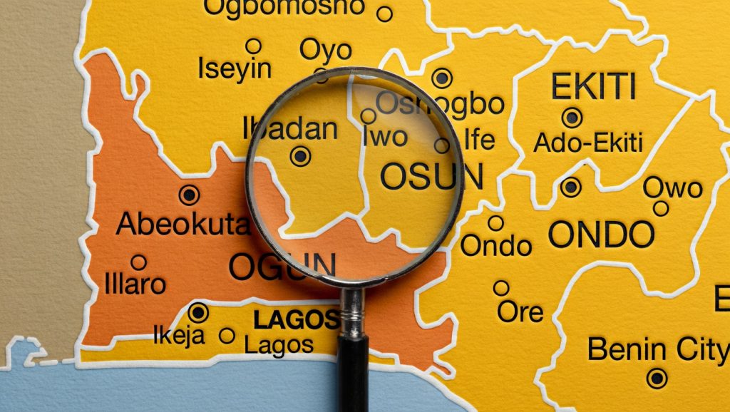 OGUN MAP