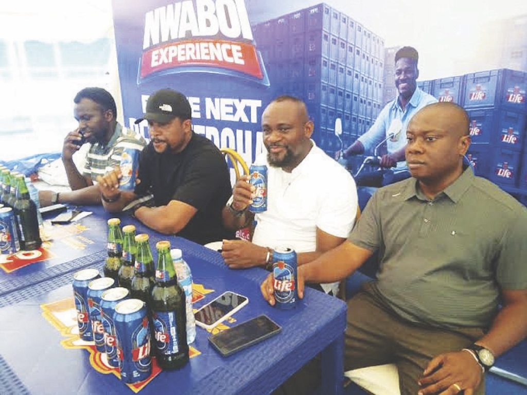 Officials of NB Plc addressing journalists on the Igbo apprenticeship system (Nwaboi) campaign in Aba, Abia State, recently