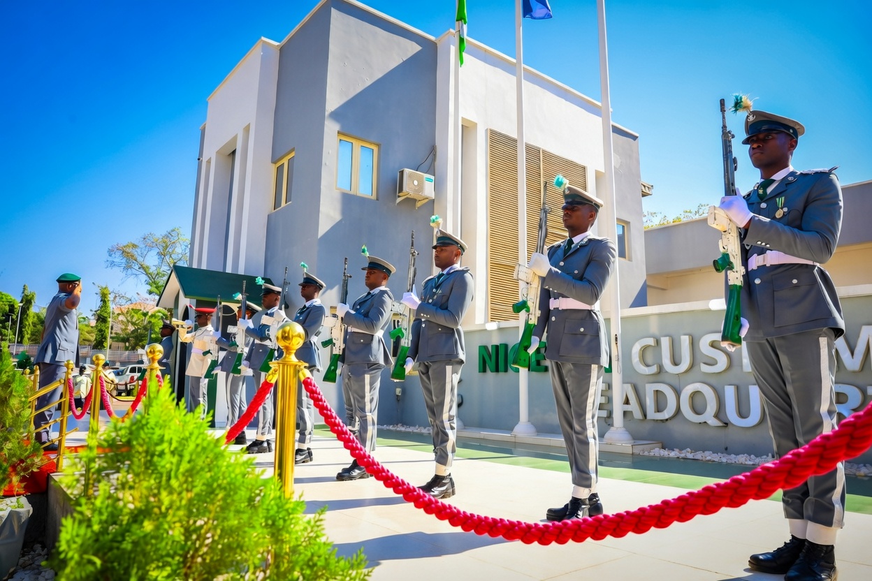 Nigeria Customs Service officers