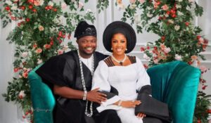 Seun Osigbesan and her husband