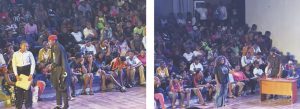 Scenes from the stage performance of Iweka’s August Inmates at the University of Port Harcourt