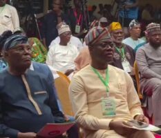 Seyi Makinde at opposition summit in Ibadan