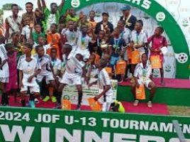 Semi Final Teams Emerge As Coast Clear For Final Ceremony Of 7th U-13 JOF Kids Cup Tournament