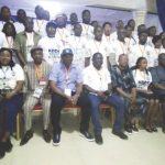 Sitted- Dr. Ukeh (3rd from left) with the participants