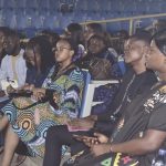 Students at the event