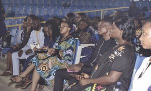 Students at the event