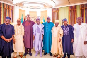 Tinubu and Plateau leaders