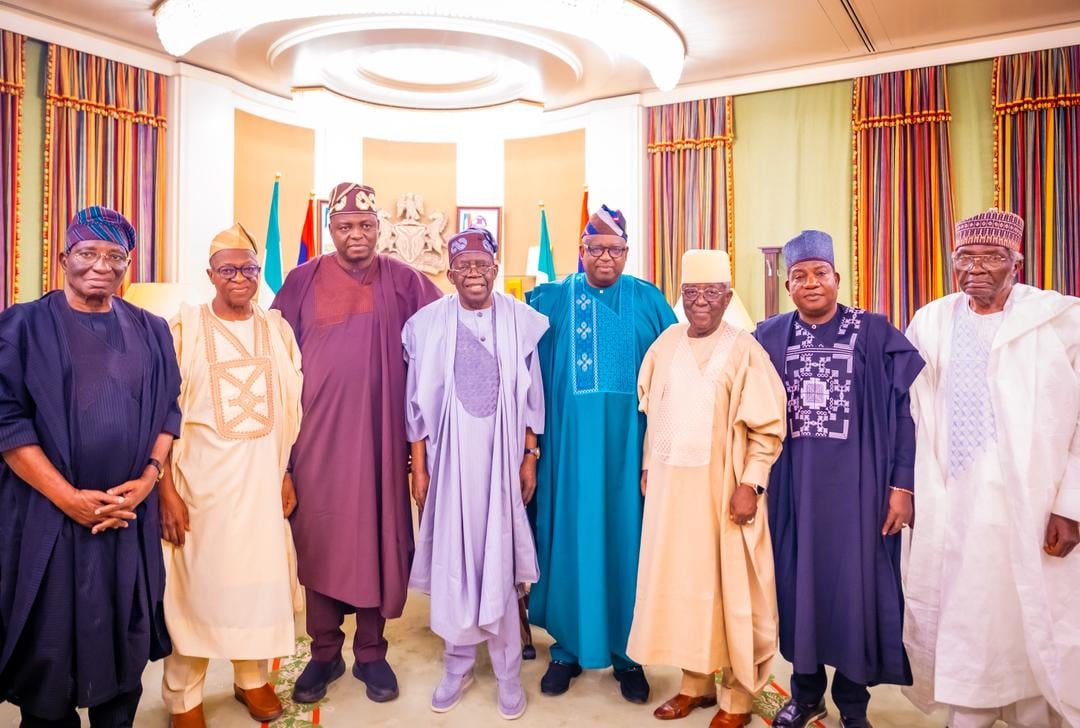 Tinubu and Plateau leaders