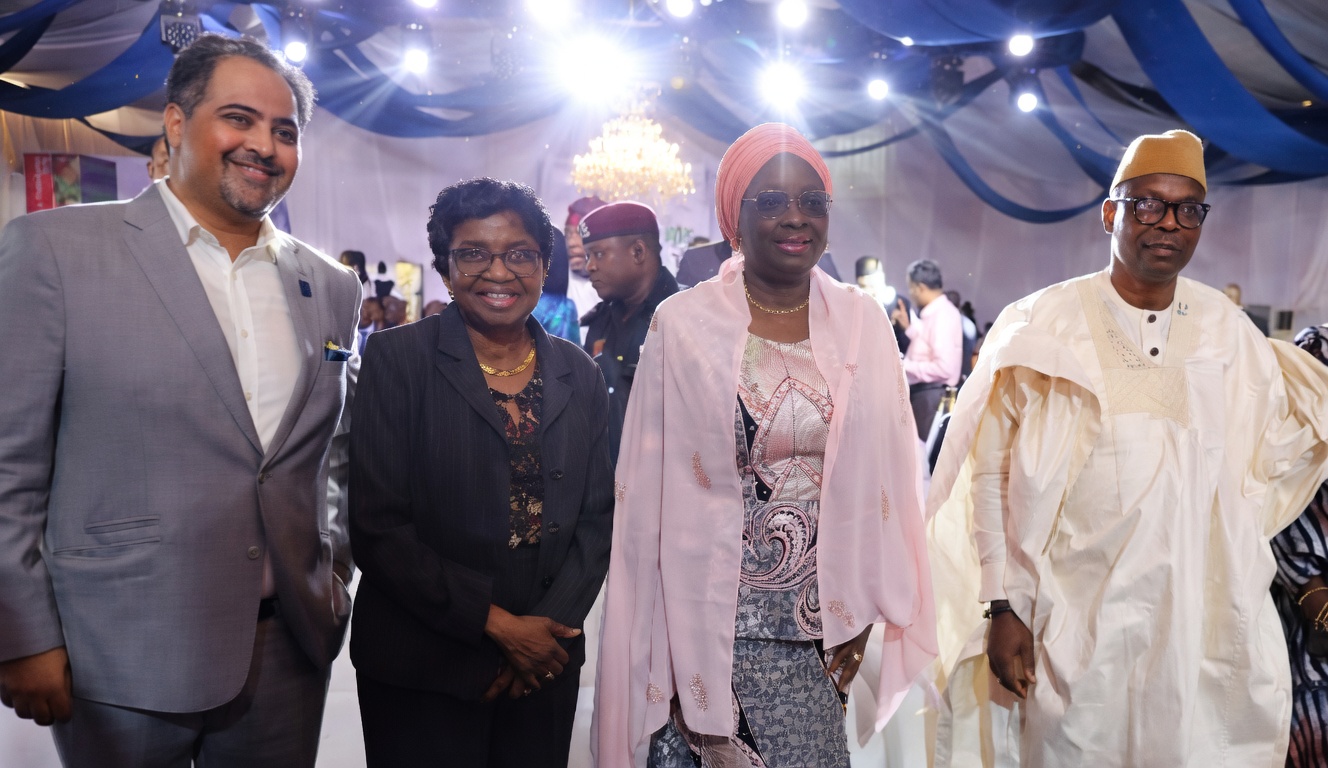 Chairman, SAM Pharmaceutical Limited, Mr Amit Bhojwani, Director General, NAFDAC, Prof. Mojisola Adeyeye, Deputy Governor of Ogun State, Mrs. Noimot Salako-Oyedele and Minister of State for Health, Dr. Isiaka Salako