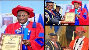 UNICAL confers honorary degrees on Cross River State Governor, Bassey Otu and Rear Admiral Garba Abubakar (Rtd)