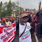 Obi, others lead protest to INEC office