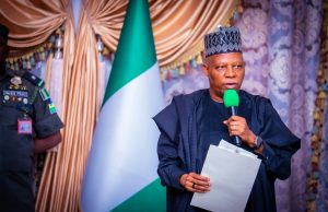 Vice President Kashim Shettima